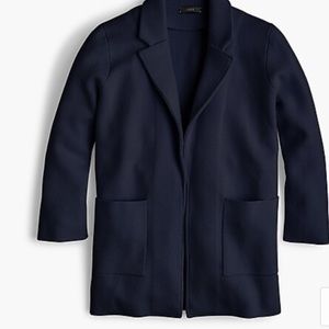 NWOT J. Crew open sweater blazer